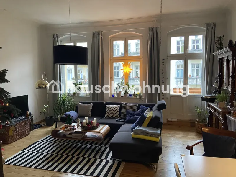 Tauschwohnung: Schöne, sonnige 3 Zi-Whg in Fhain gegen 4-5 in Berlin West — photo 1